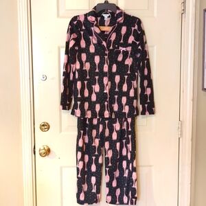Charter club champagne 🍾 fleece pajamas new without tags